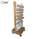 Custom Floor Fine Boutique Jewelry Displays And Supplies With Caster