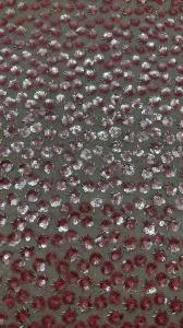 Wholesale Beautiful Sequin Embroiderey Metallic Fabric Durable and Elegant Luxury Sequin Embroidery Fabric Wedding Party Occasions Sequin Embroidery Fabric from china suppliers