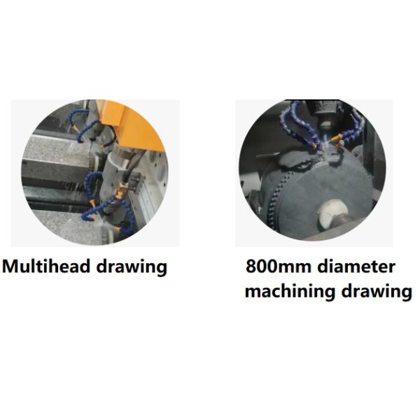 4Axis Three Dimensional Stone CNC Engraving Machine For Granite