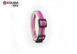 3M Stripe Reflective Dog Collars Duraflex Buckle For Doggie Walking