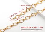 Double Hook Metal Chain Fly Screen 90*210cm Aluminium Chain Door Curtain