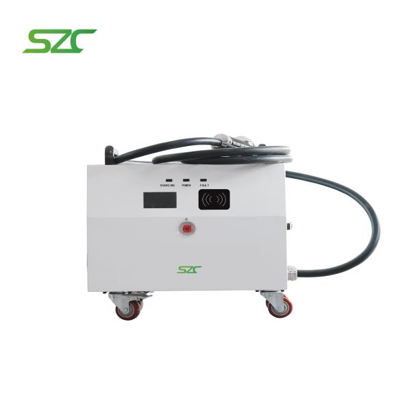SZC DC Portable Charger 20kW 30kW 40kW CCS2 Single Gun for Electric Truck Car