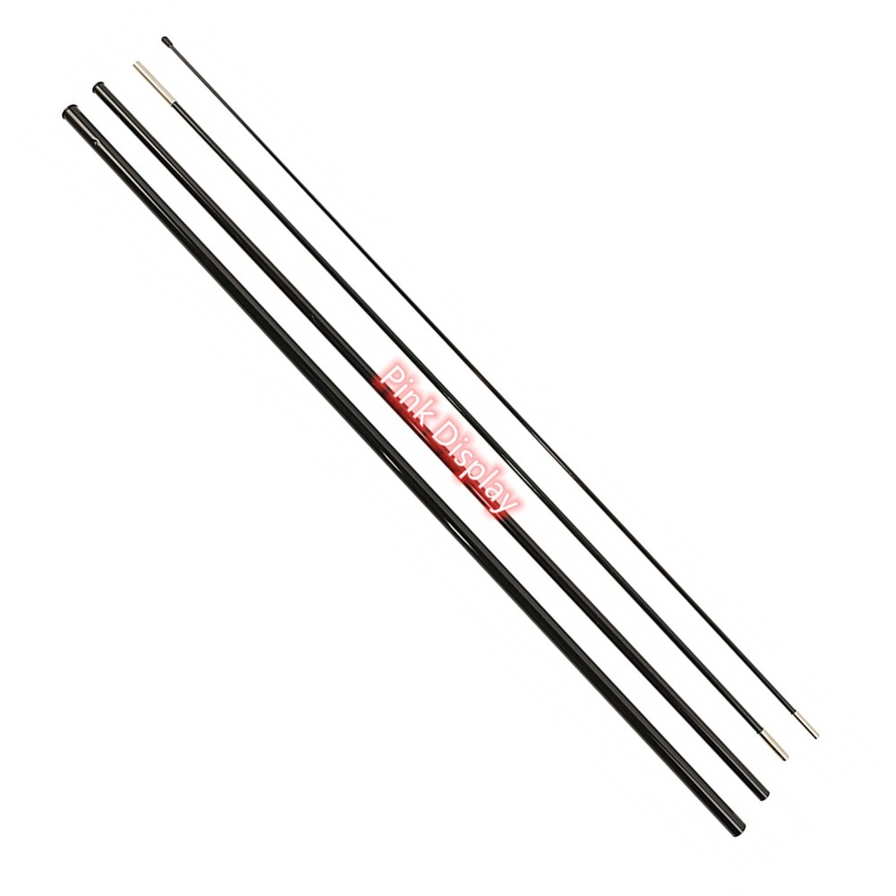 Anodizing Surface Pink Display 3m Vertical Flag Pole