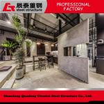 Modern Prefab Steel Commercial Buildings Customized Good Stiffness