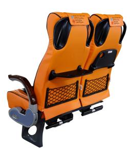 Wholesale 2+1 / 2+2 Traveller Bus Seats , Traveler Bus Seat VIP Dimond Stitching from china suppliers