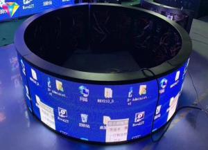 Wholesale P2.5mm Indoor Creative LED Display Curved Video Wall SMD2121 1000 Nit Brightness from china suppliers