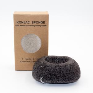 Wholesale Anti Bacterial Charcoal Konjac Sponge Face Exfoliating Donut Bath Sponge from china suppliers