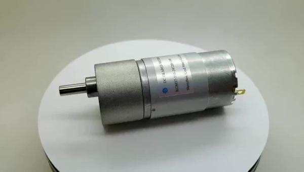 Customized speed high torque 37mm 12v 24v 60prm 80 rpm micro brushed dc gear