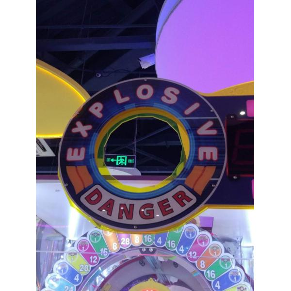 Fun Throwing Pop A Ball Ticket Redemption Arcade Machines With 1 Year Warranty