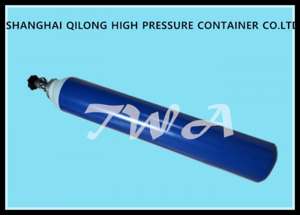 6L Blue Medical Oxygen Gas Cylinder / small oxygen bottle Diameter 137mm