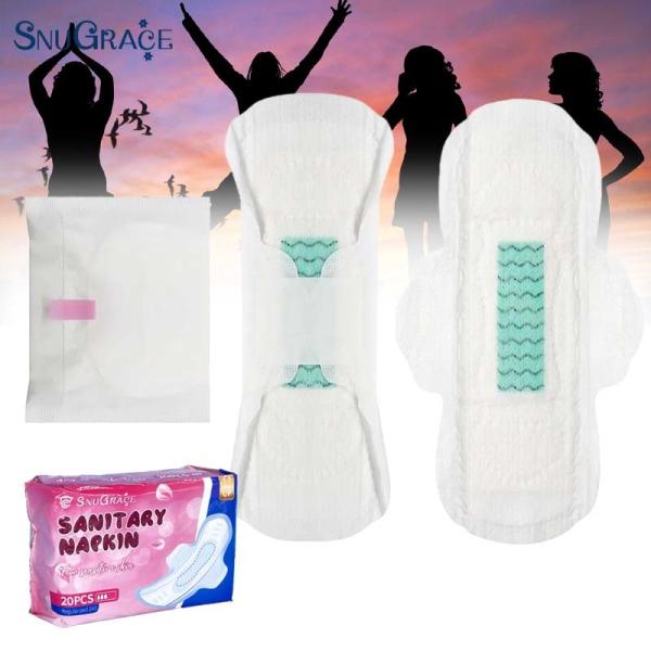 Super Absorbent Core Non-woven Fabric Surface Wholesome Negative Ion Sanitary