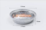 0.030mm Disposable Aluminium Foil Food Container For Food Packaged