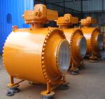 Blowout Proof 2500lb Trunnion Ball Valve for Industrial Fluid Control