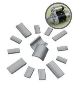Wholesale Automobile Starter Sintered Ferrite Magnet ISO9001 Car Motor Permanent Magnets from china suppliers