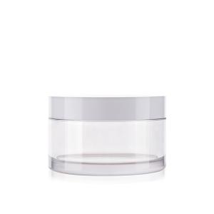 Wholesale 120ML Stylish Thick Wall Jar Crystal PET Cosmetic Containers For Creams from china suppliers