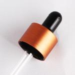 18mm Brushed Aluminum Closure Dropper Cap For Essential Oil Bottle 18/410