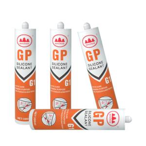 Wholesale Acetic White Glass General Purpose GP Silicone Sealant For DIY And Hardware from china suppliers