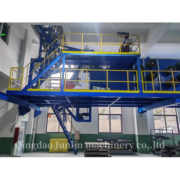 Overhead Suspended Rubber Cooling Machine Batch Off Unit For Film Cooling