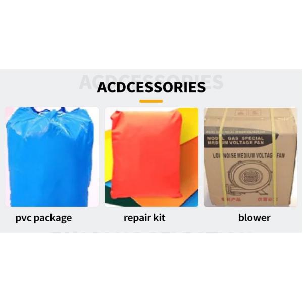 Multi-Functional Inflatable Obstacle Course for Military Exercises and Obstacle Races