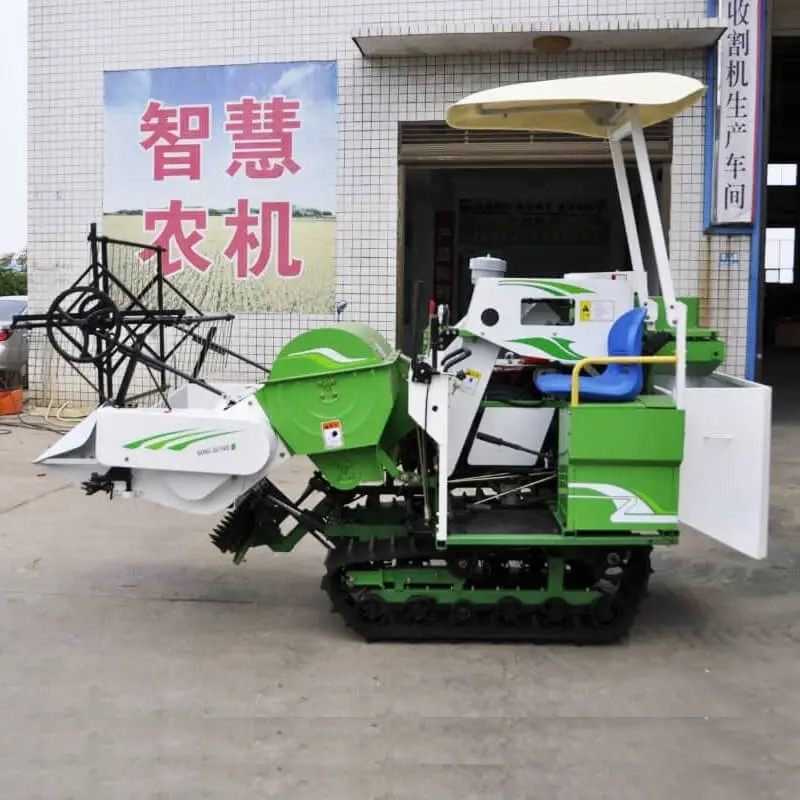 Low Failure Rate Paddy Cutting Machine Width 1200mm Rice Cutter Harvester
