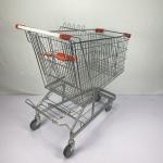 210 Liter German Large Shopping Trolley One Stop Shopping Cart With Foldable