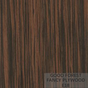 Wholesale ODM Fancy Plywood Board Customized Ebony Veneer Plywood Panel from china suppliers