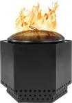 Double Stainless Steel Wood Burning Smokeless Fire Pits With Bottom Stand