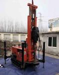 Gl180r Water Well Drill Rig Rubber Crawler 180m Depth 138-203mm Hole Diameter