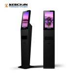 Wireless Android System 15.6" 18.5" Hand Sanitizer Advertising Kiosk