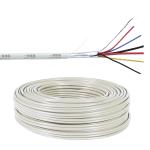 PVC Insulated 6 Cores X0.22mm2 Unshielded CPR Communication Cable for Alarm
