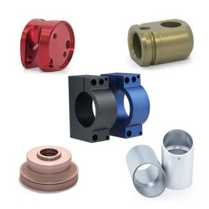 Wholesale S45C CNC Turning Parts Anodized Aluminum Turned Parts SO14001 from china suppliers