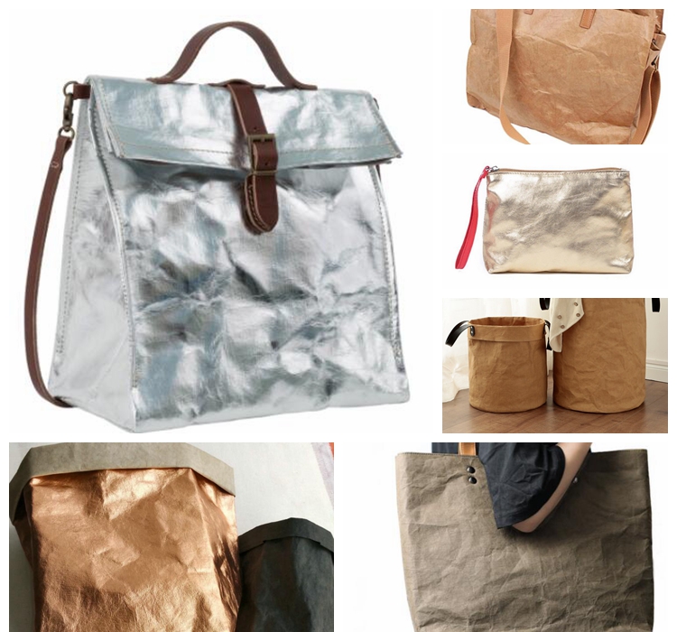 wrinkled washable kraft paper