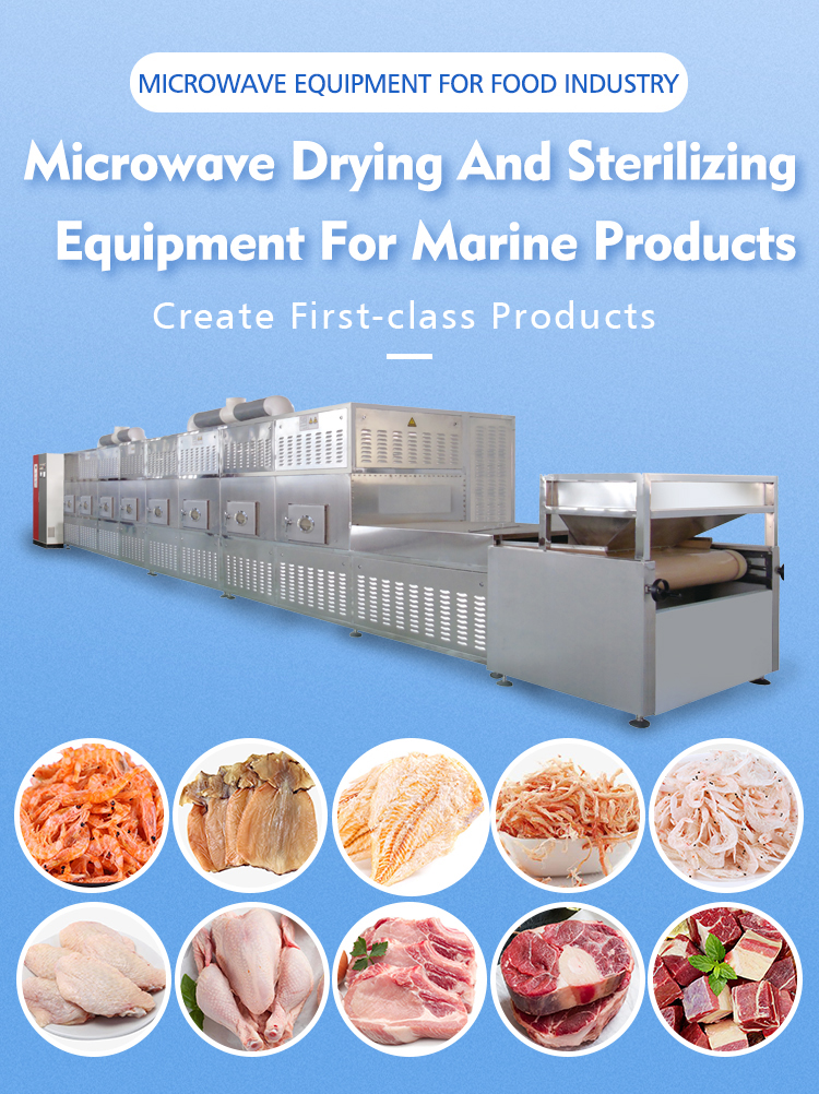 Stainless Steel 201 304 Microwave Dryer For Fast Drying Poplar Wood And Pistachio Nuts