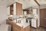 Wood kitchen cabinets set from Guangdong supplier modern cuisine complete design
