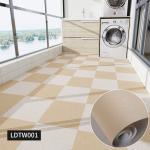 PVC Vinyl Film Waterproof Oil Proof Moisture Proof Carpet Design Floor Sticker