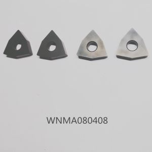 CNC Tools WNMA080408 CNC Carbide Inserts 92HRC Strong Edge Resistance