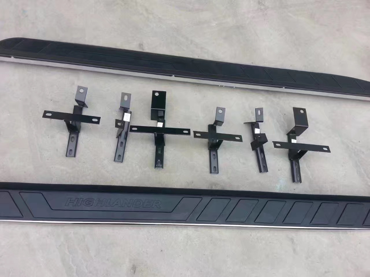 New Style Running Boards Side Step Nerf Bars For Toyota Highlander Kluger 2014 2016 2017