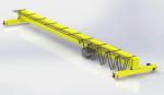 KSL European Single Girder Workshop Overhead Crane Electric Traveling