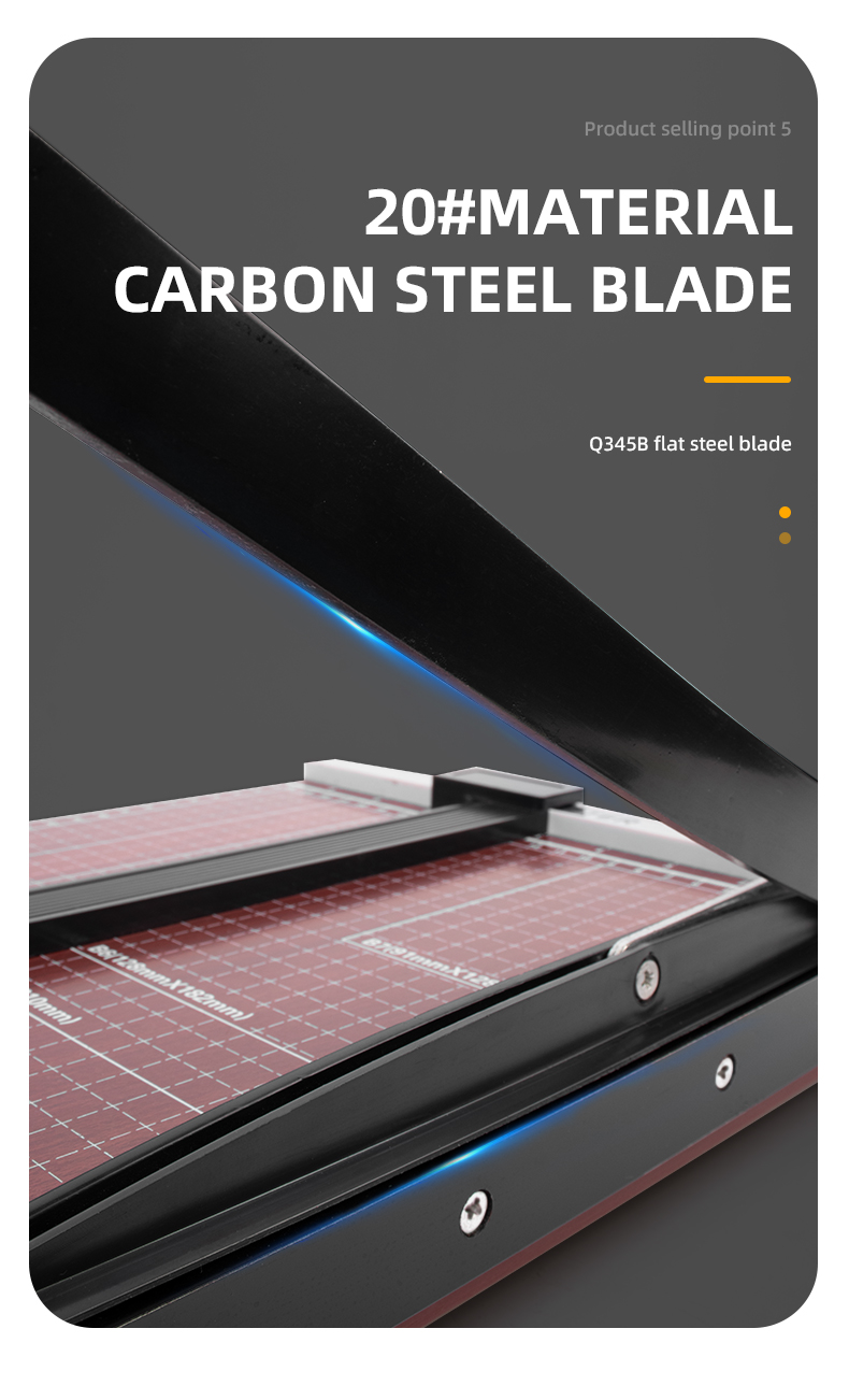 Professional Double Batten Upgraded A4 Manual Paper Cutter Machine for A4 Paper Cutting