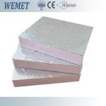 20MM HVAC air duct fire retardant phenolic foam insulation board with aluminum
