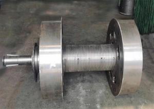 Wholesale Single Lebus Grooves Wire Rope Drum Customized For Winch from china suppliers