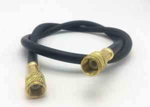 Wholesale 5MM Black Color Air Conditioner Refrigeration Charging Hose , Freon Charging Hose from china suppliers
