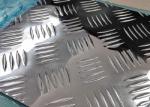 3003 5052 Aluminium Checker Plate Sheet / Coil Aluminum Diamond Plate Sheets