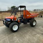 4 Wheel Drive Agriculture Palm Oil Plantation Dumper Tractor 14HP