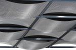 Sound Absorbing Stainless Steel Ceiling Panels Saving Resource Any Color