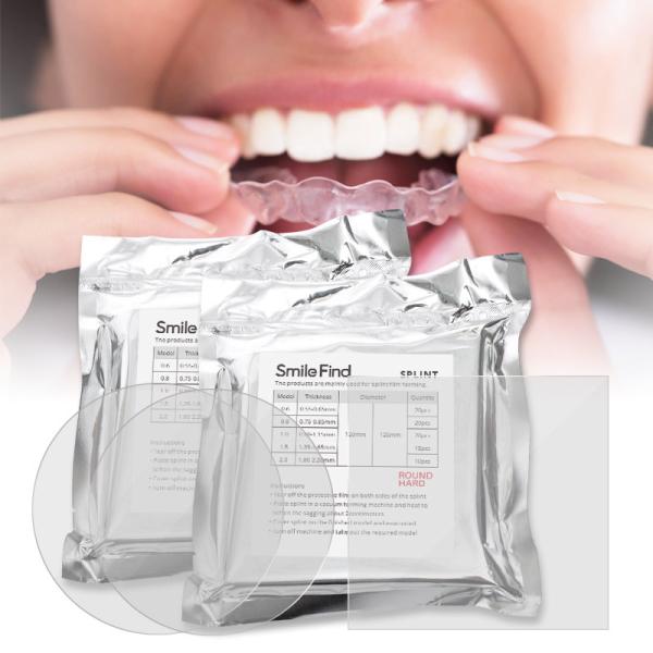 Dental Vacuum Forming Clear Teeth Aligners Invisible Lines TPU Sheet 0.4mm 0