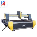 Small 5 Axis CNC Stone Cutting Machine Ceramic Metal Water Jet Cutter 50HZ /