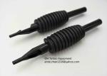 1" 3/4" 19mm 25mm Black Rubber Tattoo Grips Pre Sterilized Individual Pack