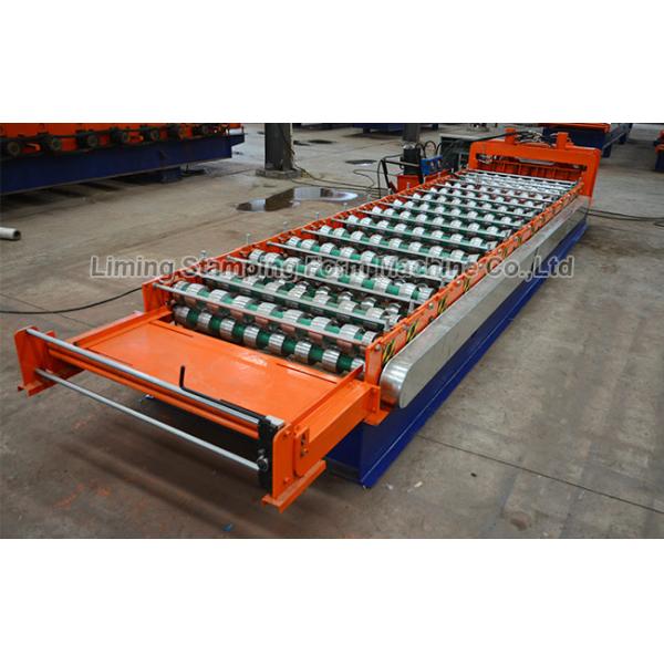 Metal Step Tiles Roofing Sheets Roll Forming Machine