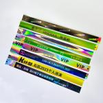 Event Customizable Paper Wristband Concert Music Festival Neon Rainbow Shiny